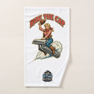 Ride the Cap – Classic Wet Shaving Hand Towel