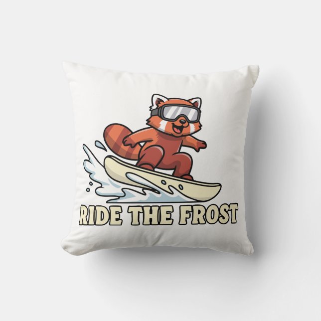 Ride The Frost Cushion (Front)