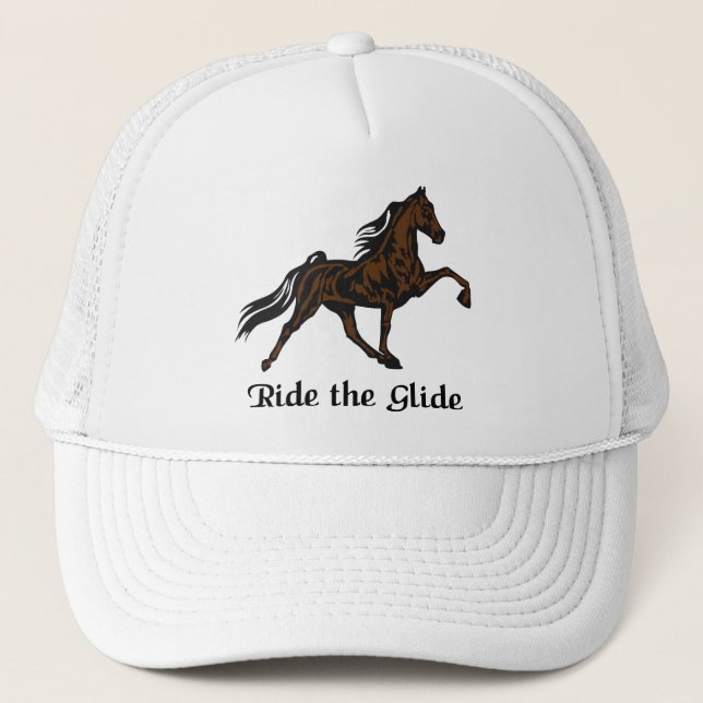 Ride the Glide Trucker Hat (Front)
