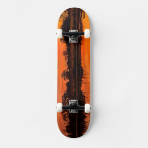 Ride the horizon skateboard