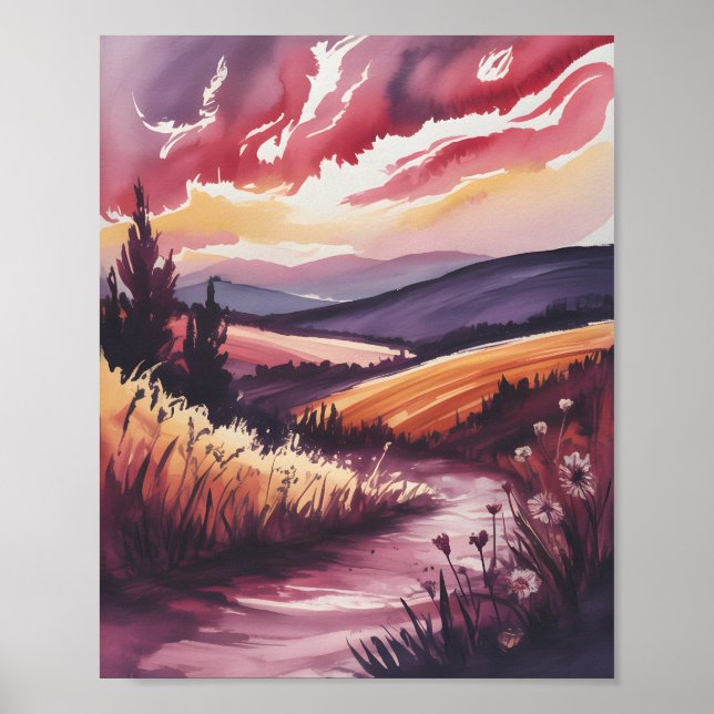 Ride the Lightning Poster (Front)