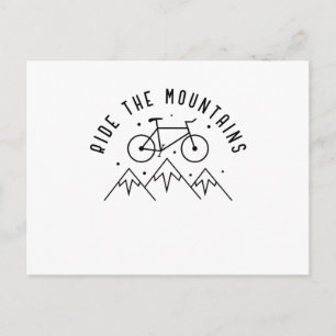 Ride The Mountains Postcard