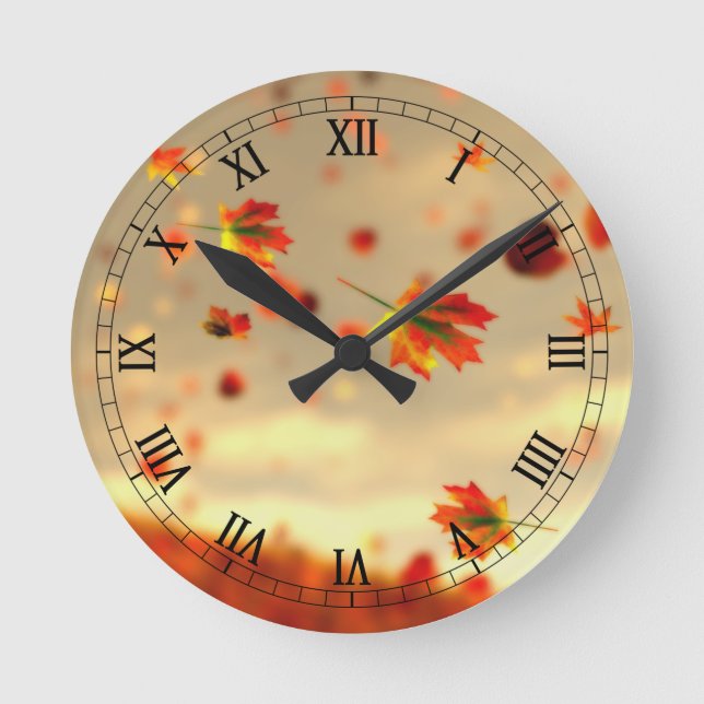 Ride the October Breeze Clock (Front)