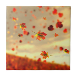 Ride the October Breeze Decorative Tile / Trivet