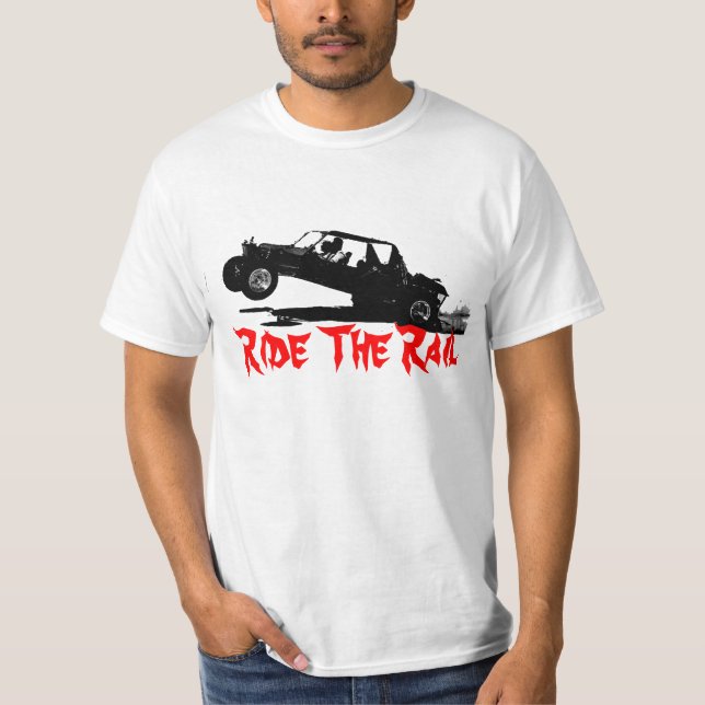 ride the rail T-Shirt (Front)