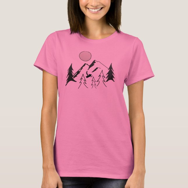 Ride The Ridge Line T-Shirt (Front)