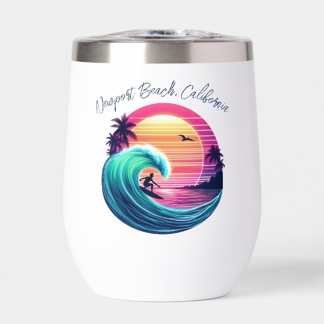 Ride the Wave at Sunset (Front)