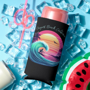 Ride the Wave at Sunset Seltzer Can Cooler