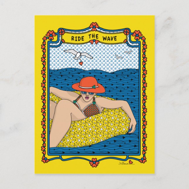 Ride The Wave_B_ Postcard (Front)