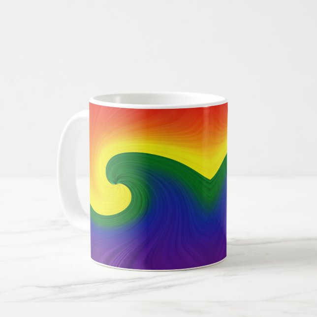 Ride the Wave  Coffee Mug (Front Left)