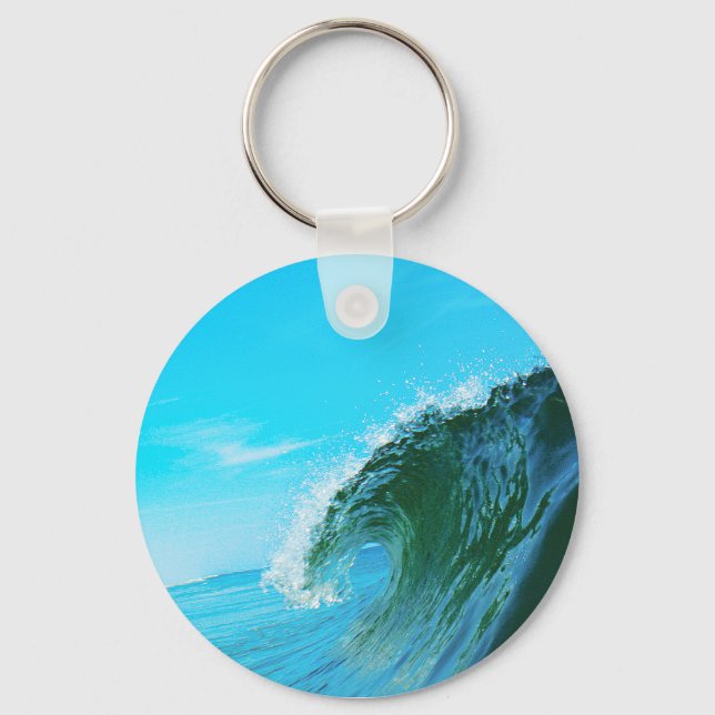 Ride the Wave Keychain (Front)