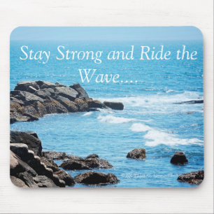Ride the Wave mouse pad