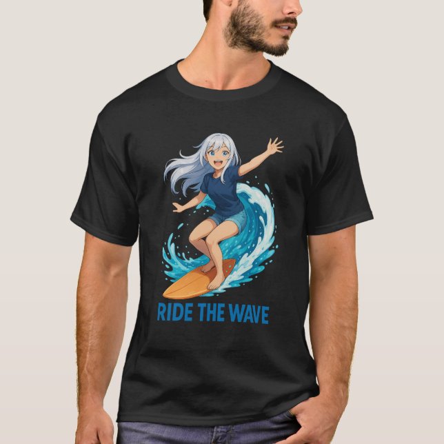 Ride the wave Nova tshirt (Front)