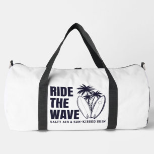 Ride The Wave Salty Skin Duffle Bag