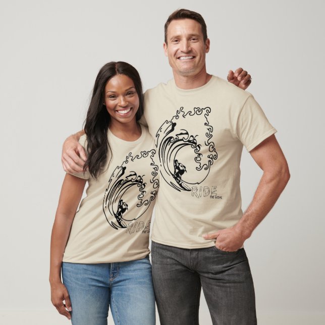 "Ride the Wave" Surf T-Shirt (Unisex)