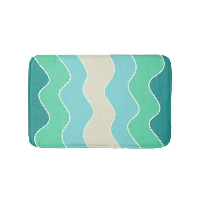 Ride the Waves Bath Mat (Front)