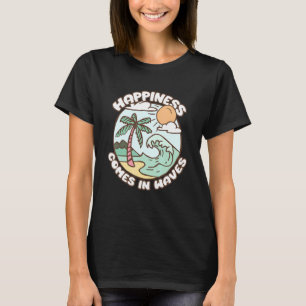 Ride The Waves Chasing Waves Surfing T-Shirt
