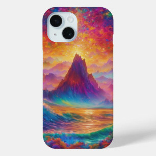Ride the Waves of Mindscapes iPhone 15 Case