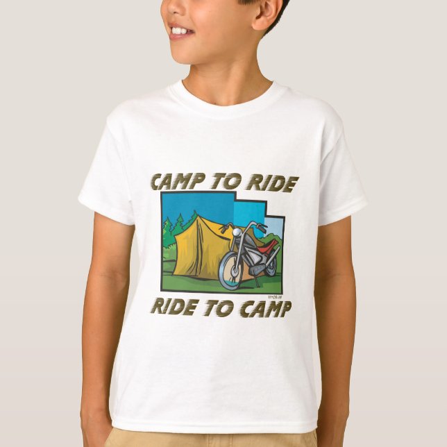Ride to Camp T-Shirt (Front)