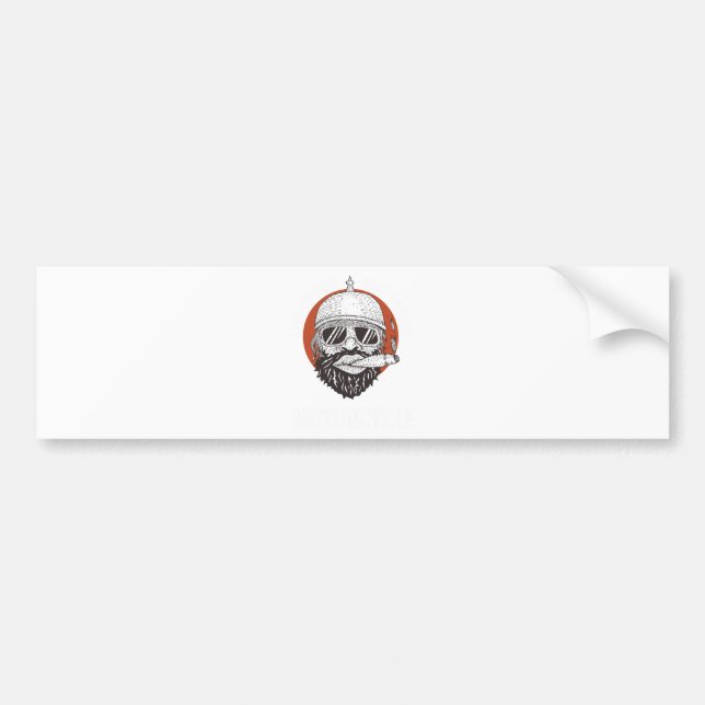 Ride To Live Bumper Sticker (Front)