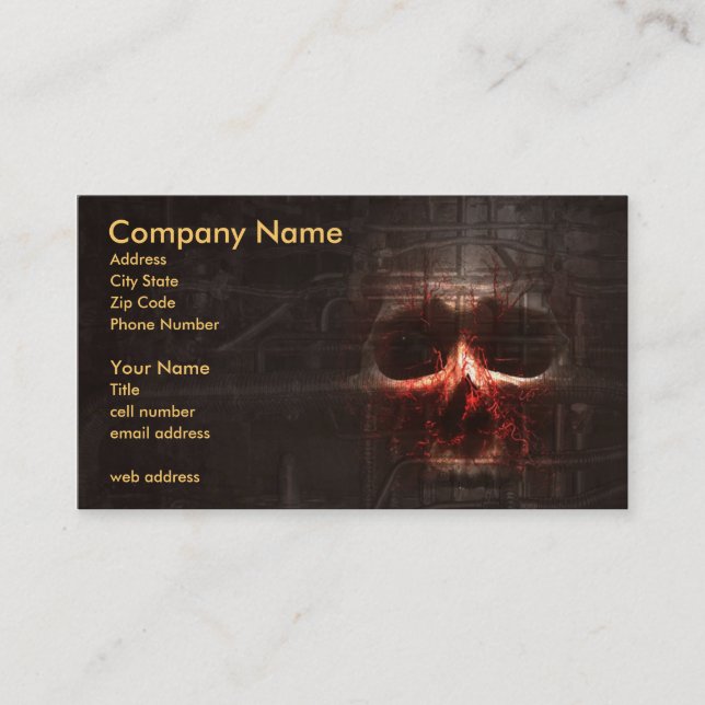 Ride To Live Business Card (Front)
