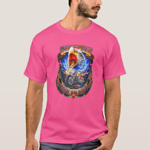 Ride To Live Motorcycles Sport Hamlet Egel America T-Shirt