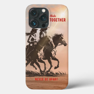 Ride together- A wonderful Western life iPhone 13 Pro Case