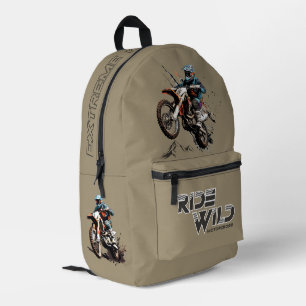 Ride Wind Print Cut Sew Bag
