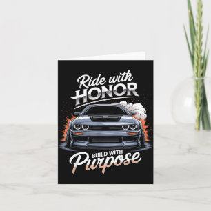 Ride With Honor Car Lover Card