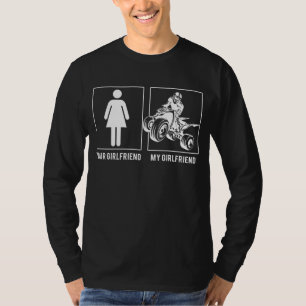 Ride with Laughter in Our Your Girlfriend My Girlf T-Shirt
