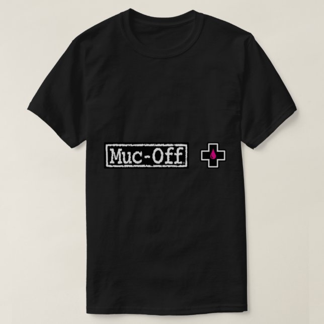 Ride With Muc Off Lube 653 Essential T-Shirt (Design Front)