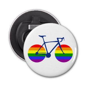 Ride With Pride Bike Bottle Opener