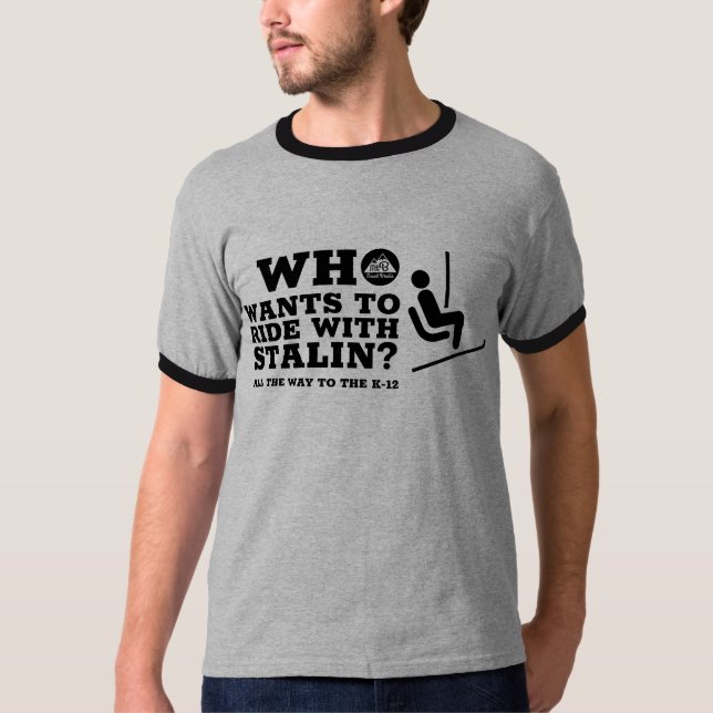 Ride with Stalin T-Shirt (Front)