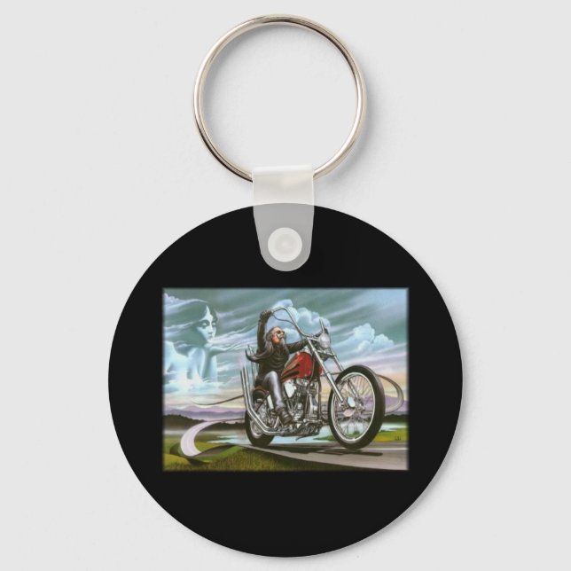 Ride With the Wind Key Ring (Front)