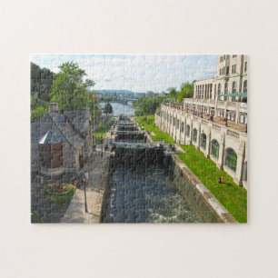Rideau Canal Ottawa. Jigsaw Puzzle