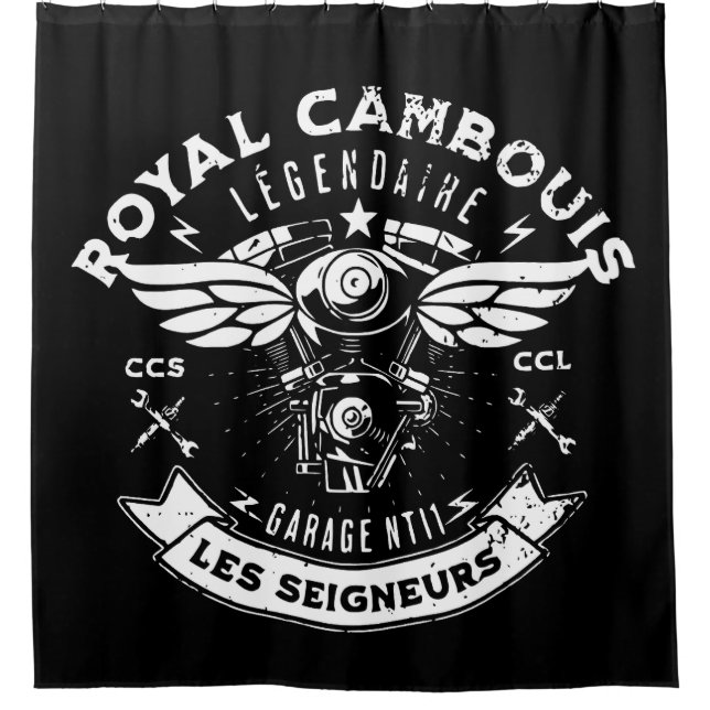 Rideau ROYAL CAMBOUIS Shower Curtain (Front)