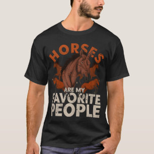 Rider animal lover gift animal funny horse gift T-Shirt