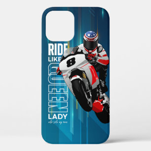 Rider King   iPhone 12 Case (Queen)