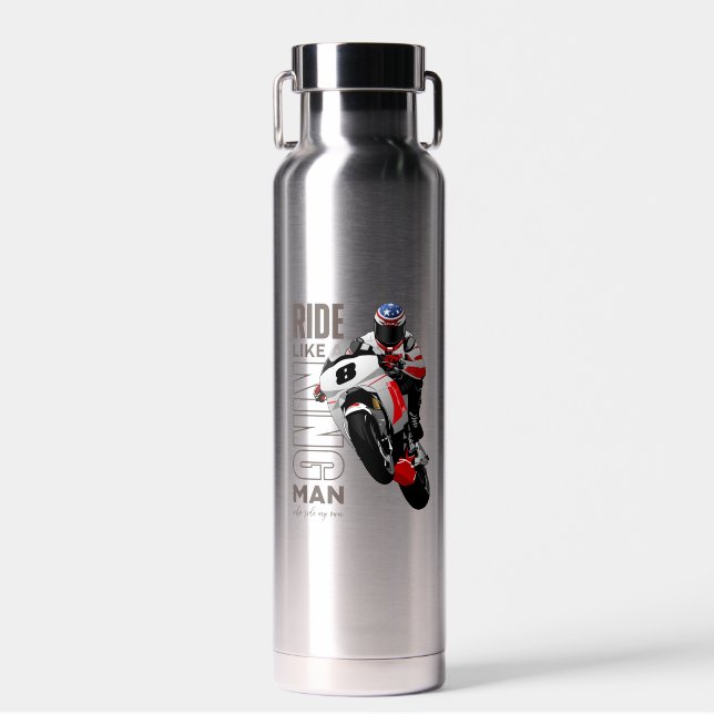 Rider King | (King) Thor Copper Vacuum Insulated Water Bottle (Front)
