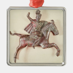 Rider Metal Tree Decoration