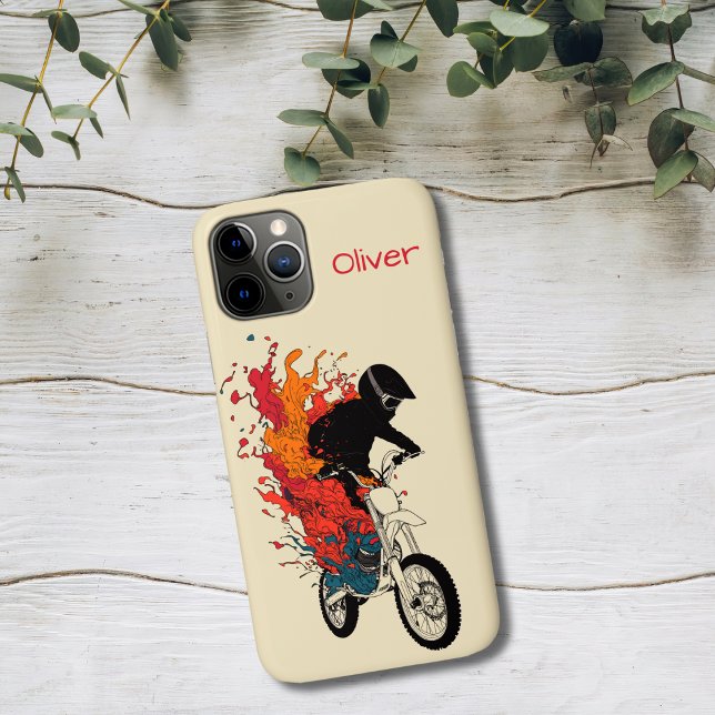 Rider of Flames Case-Mate iPhone Case (Creator Uploaded)