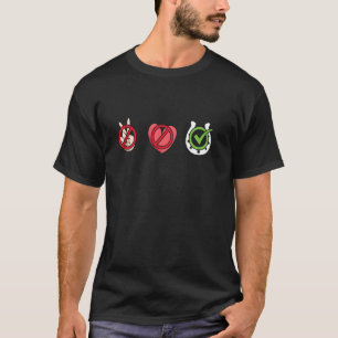 Rider Peace Love Cross Country T-Shirt