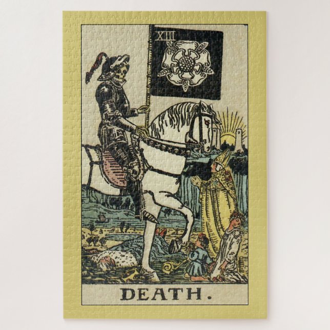 Rider Waite Smith Death  Jigsaw Puzzle (Vertical)