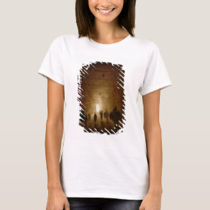 Riders and Pedestrians Passing Through an Arched P T-Shirt