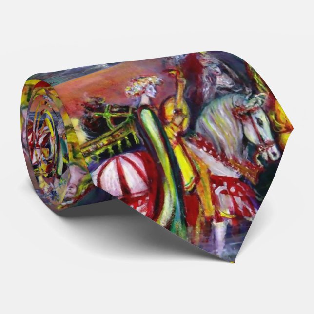 RIDERS IN THE NIGHT Fairy Wood Fantasy Tie (Rolled)
