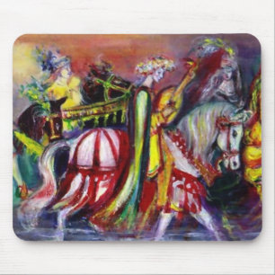 RIDERS IN THE NIGHT Fantasy Mouse Mat