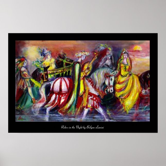 Riders in the Night Poster (Front)