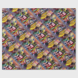 RIDERS IN THE NIGHT WRAPPING PAPER