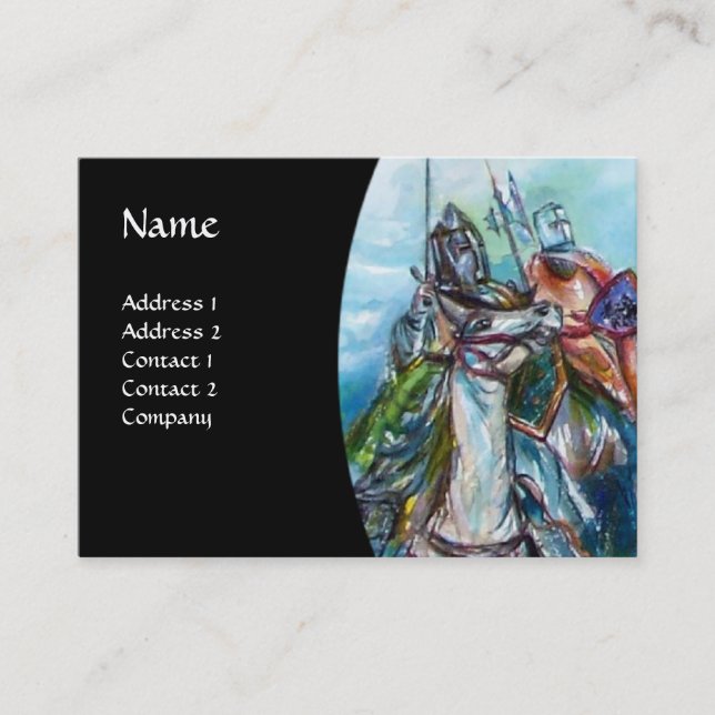 RIDERS IN THE STORM 6 BUSINESS CARD (Front)