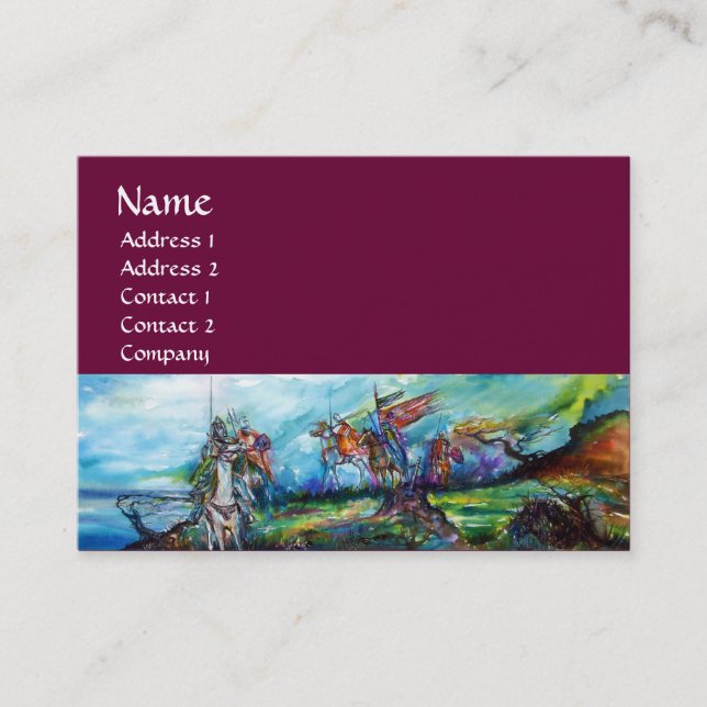 RIDERS IN THE STORM BUSINESS CARD (Front)